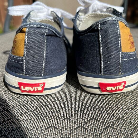 Levi's Navy Canvas Sz 6.5 Women's Stan Buck - Picture 5 of 15